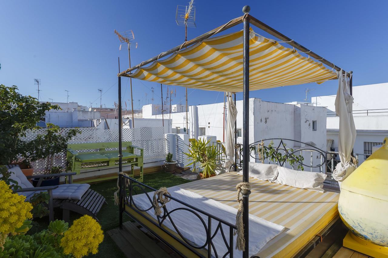 Atico El Bohemio Flamenco Lägenhet Cádiz Exteriör bild